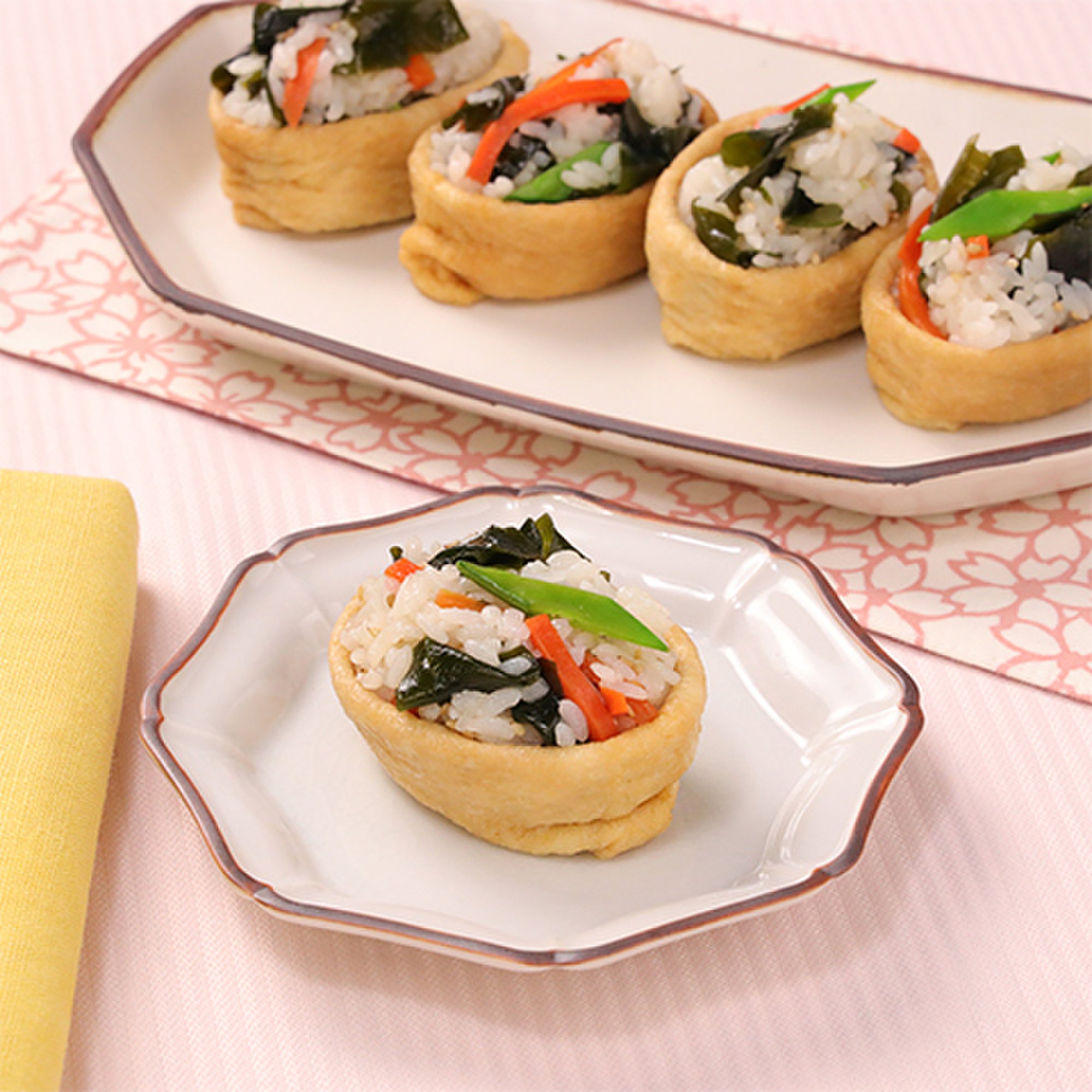 わかめの彩りいなり寿司_img