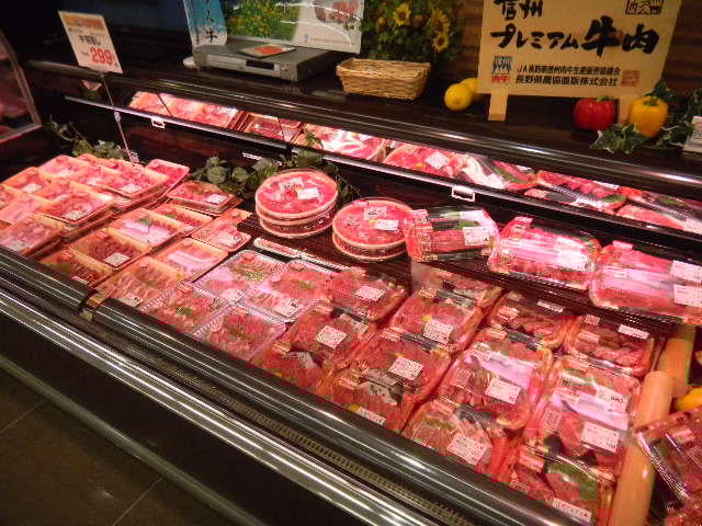 精肉コーナー