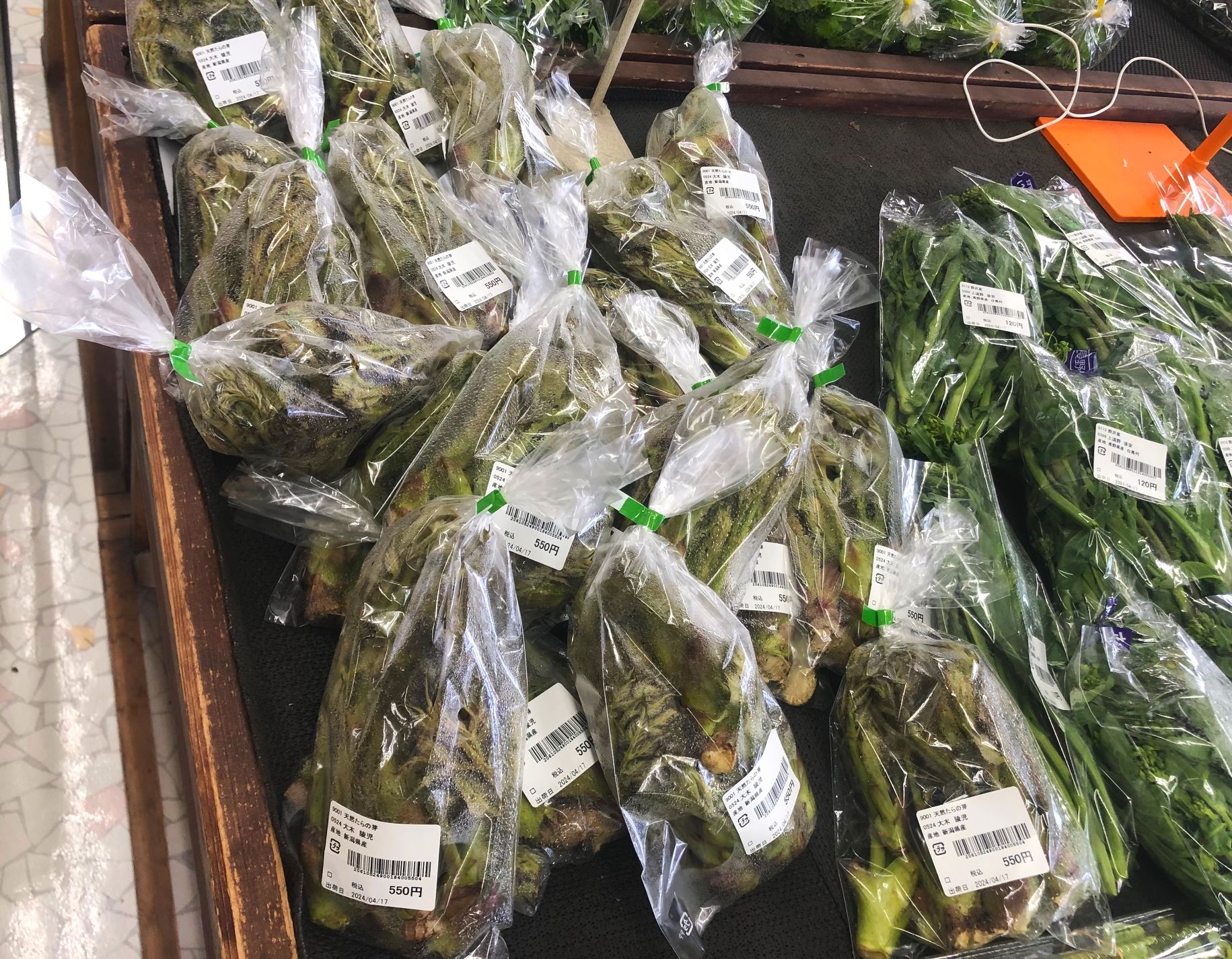 入荷情報】山菜各種、入荷いたしております。 | 畑とつながるA・コープ